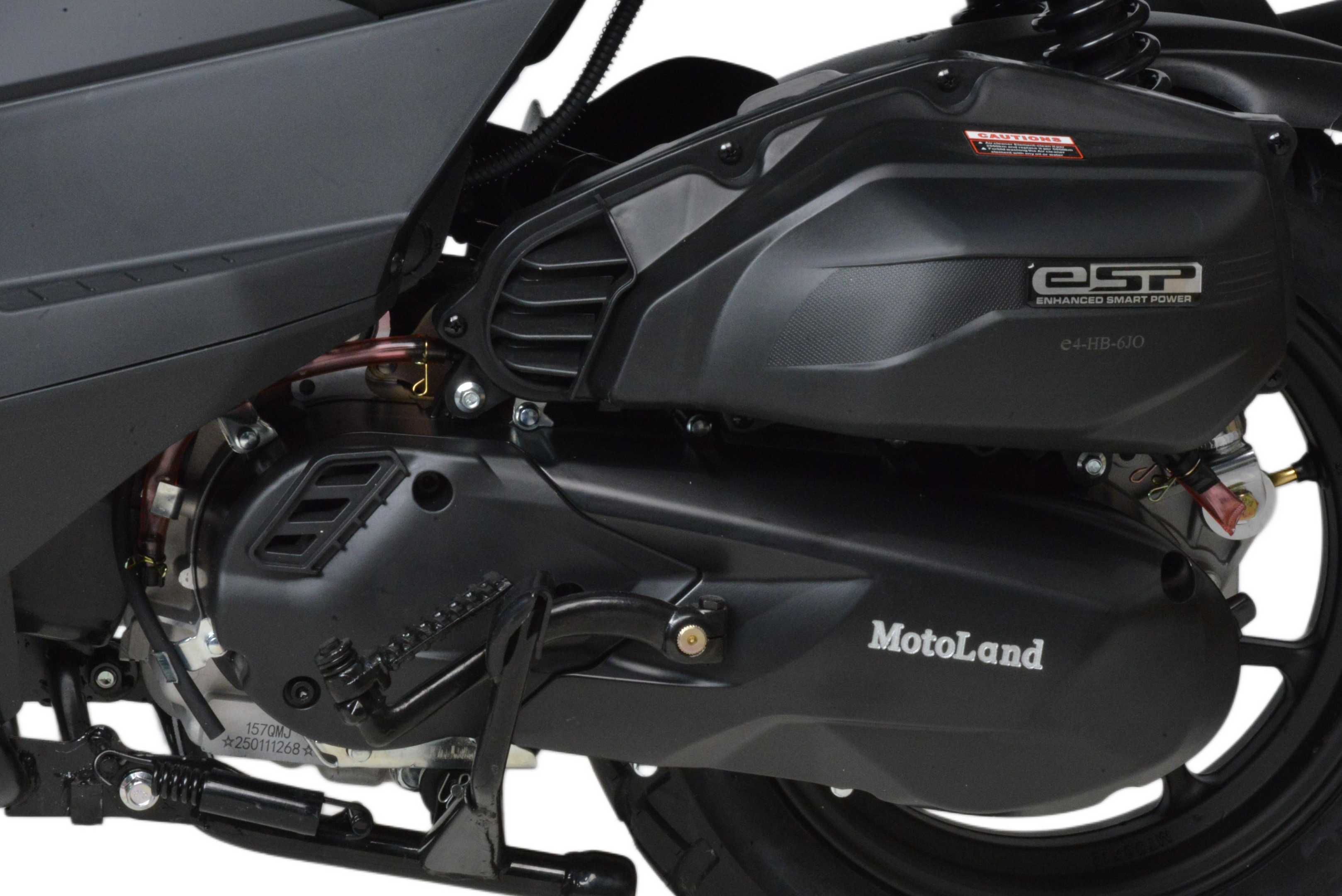 Скутер Motoland TANK 150 черный