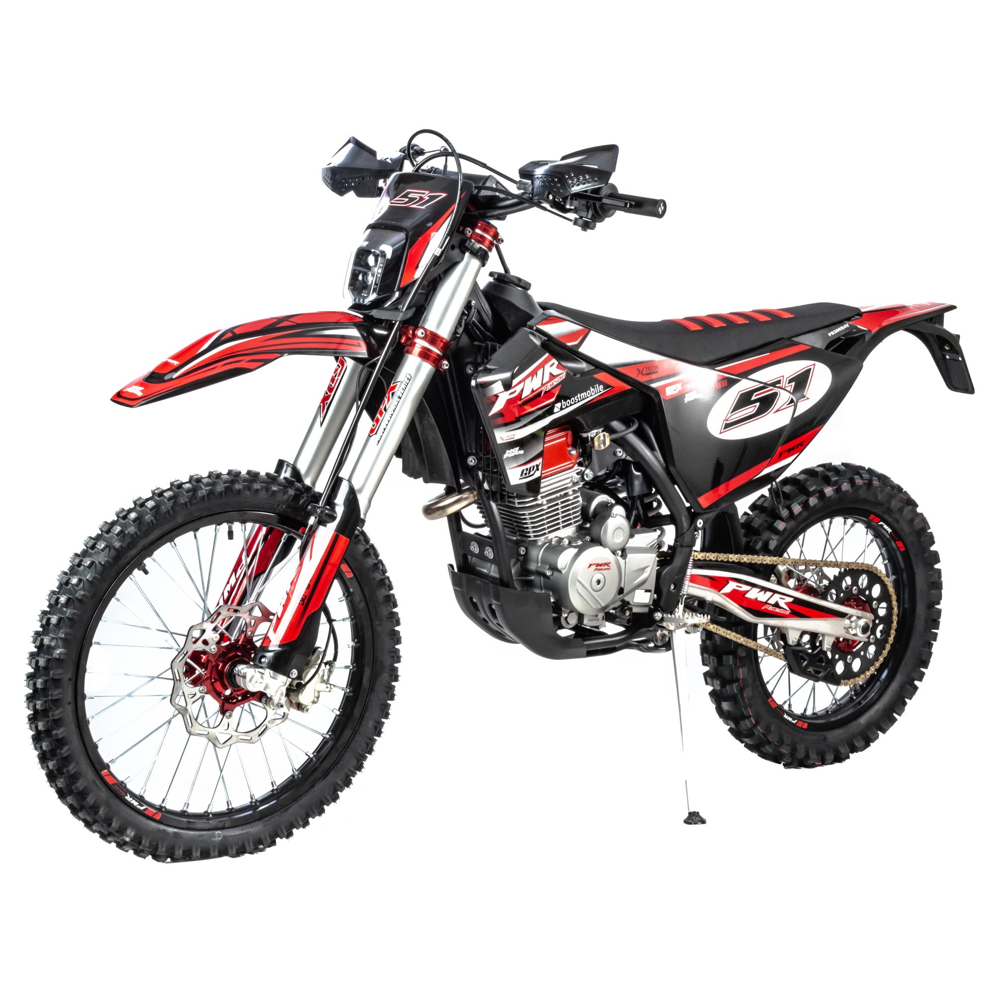 Мотоцикл Кросс PWR FS300 (PR5 4V) красный