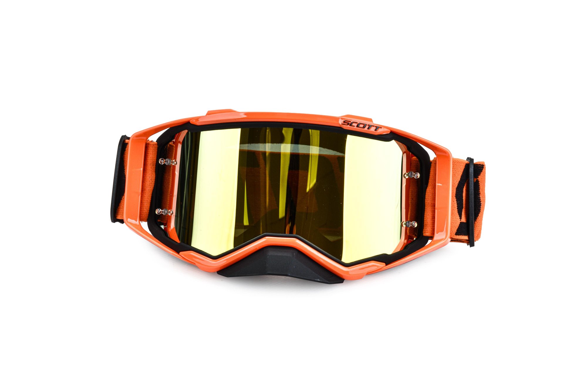 Очки мотокросс SCOTT №4  black/orange